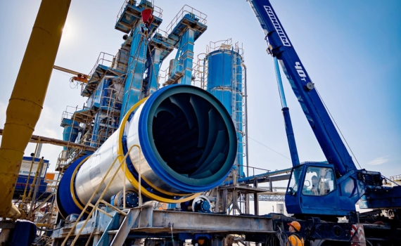 В кемеровской Корпорации «АСИ» разработали аналог зарубежного сушильного барабана для производства асфальта В кемеровской Корпорации «АСИ» разработали аналог зарубежного сушильного барабана для производства асфальта