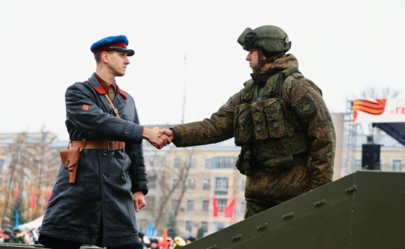 В Самаре состоялся юбилейный Парад Памяти В Самаре состоялся юбилейный Парад Памяти