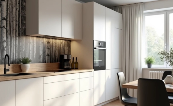 Кухня-трансформер: как уместить посудомойку, духовку и стол на 6 квадратах — 10 советов дизайнеров Кухня-трансформер: как уместить посудомойку, духовку и стол на 6 квадратах — 10 советов дизайнеров